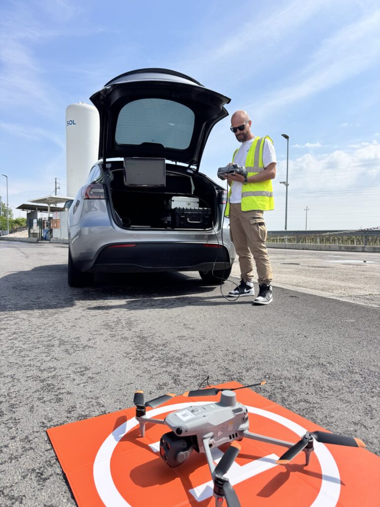 Setup ispezione termografica AtlasDuo